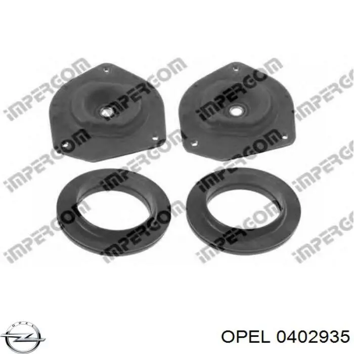 Сайлентблок подрамника задний Opel 0402935