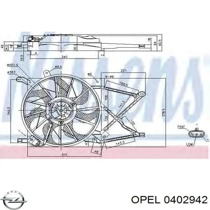 Сайлентблок задней балки (подрамника) 0402942 Opel