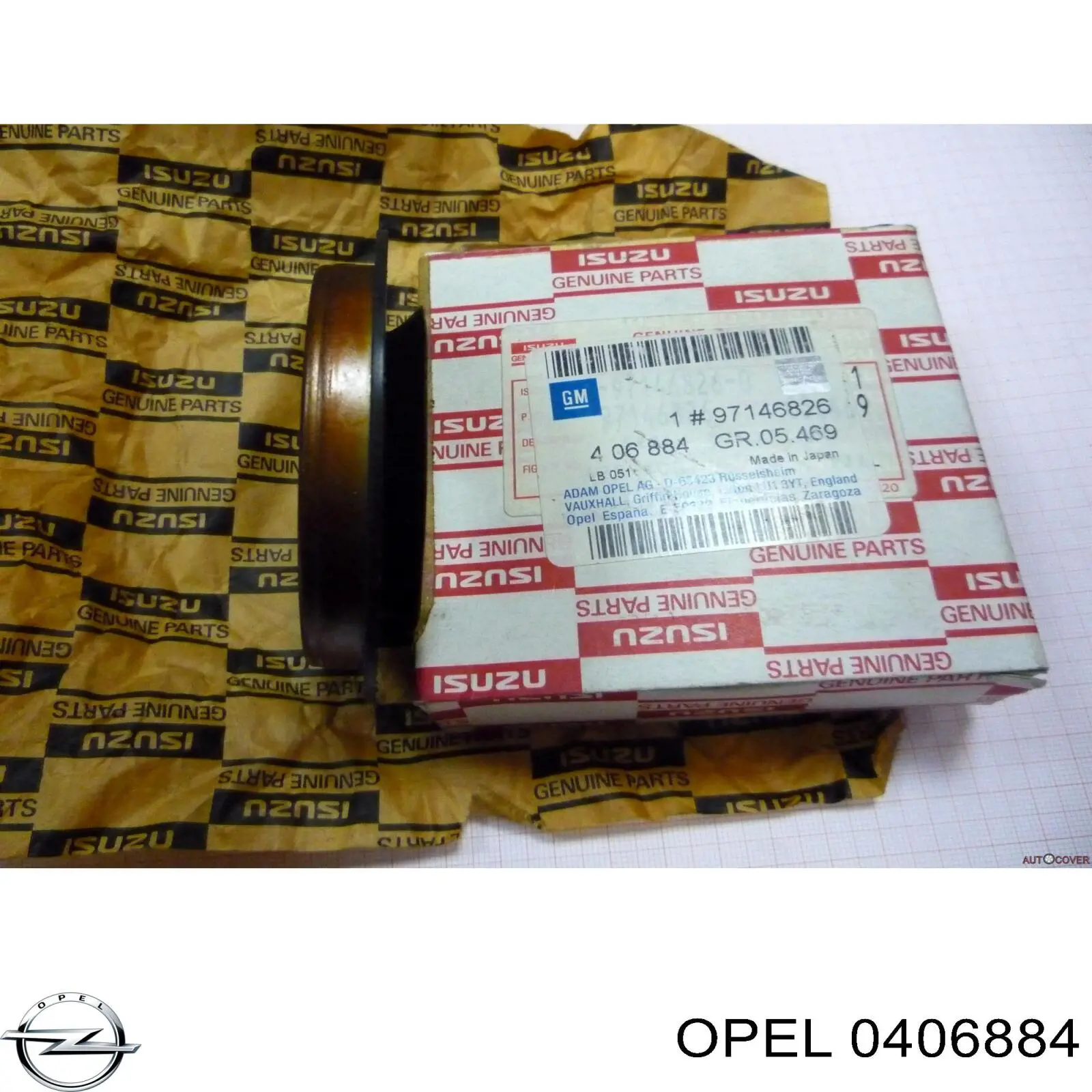 Купить 0406884 Opel Сальник редуктора заднего моста