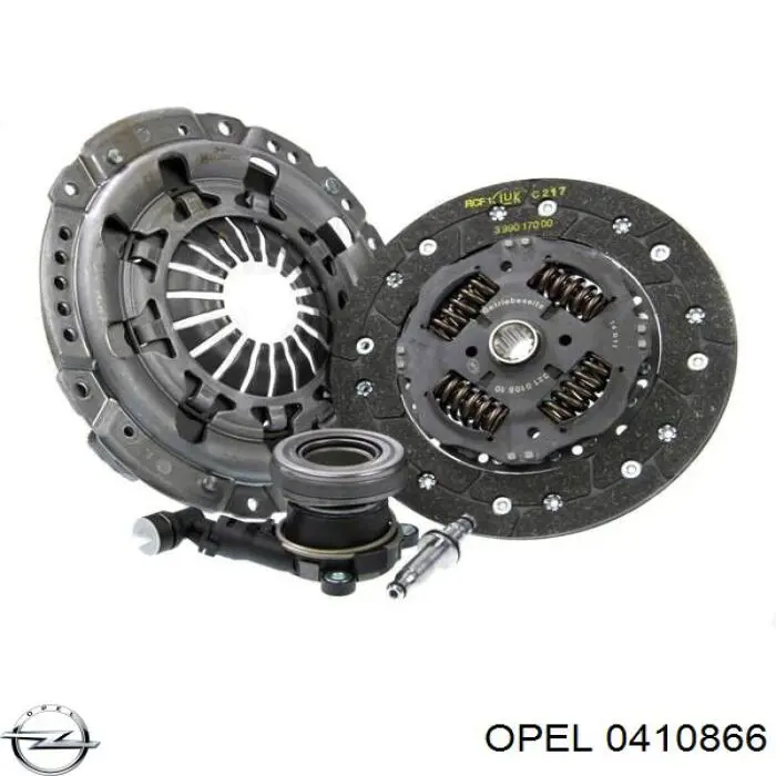 0410866 Opel rolamento da caixa de mudança