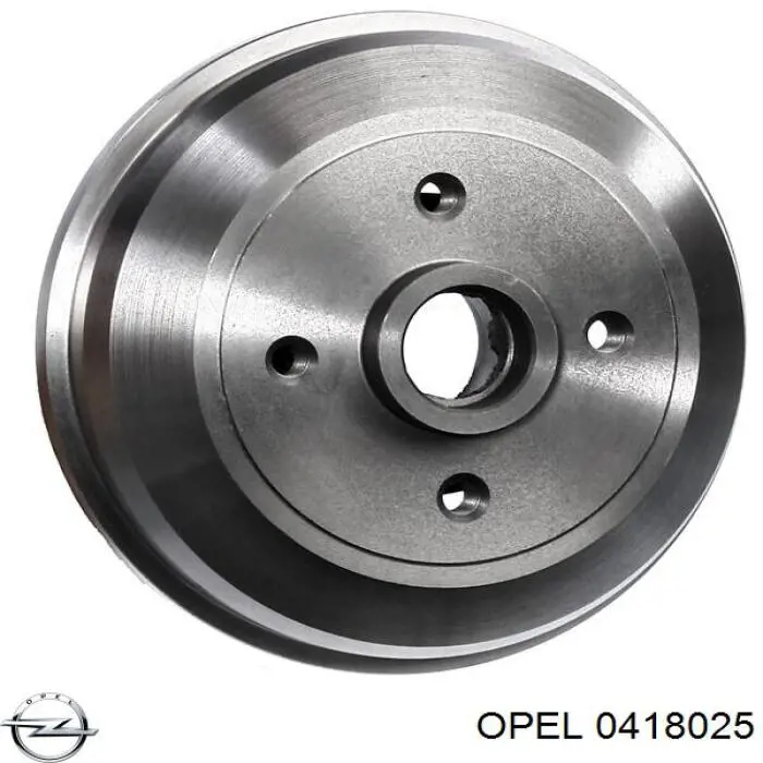 0418025 Opel барабан тормозной задний