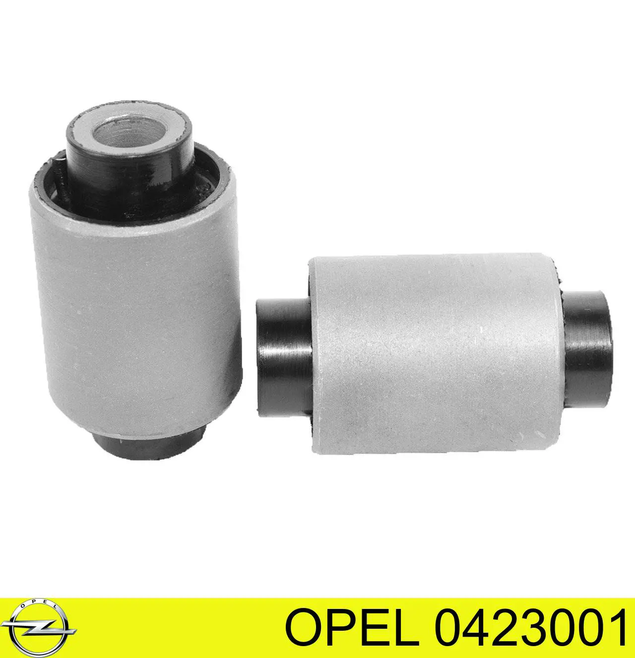 0423001 Opel braço oscilante de suspensão traseira transversal