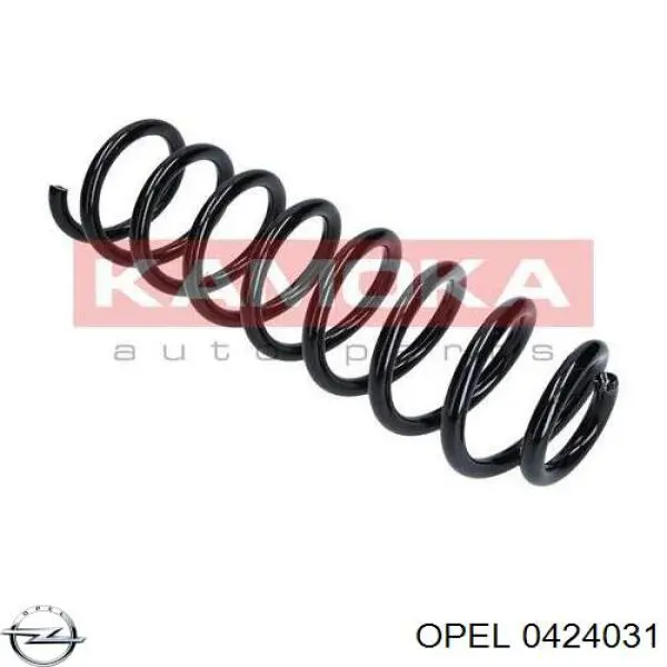 Пружина амортизатора Opel 0424031 цена, от 31.61 USD