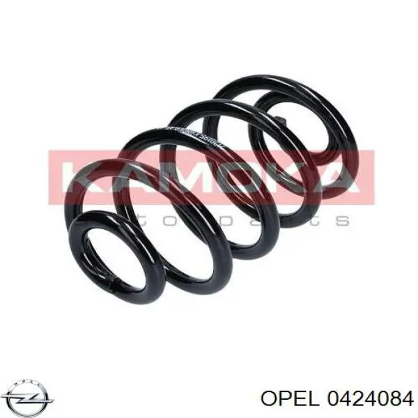 0424084 Opel пружина задняя