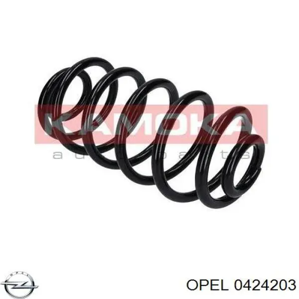 0424203 Opel пружина задняя
