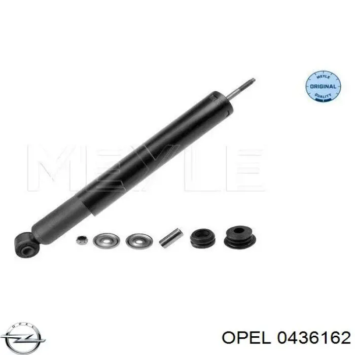0436162 Opel амортизатор задний