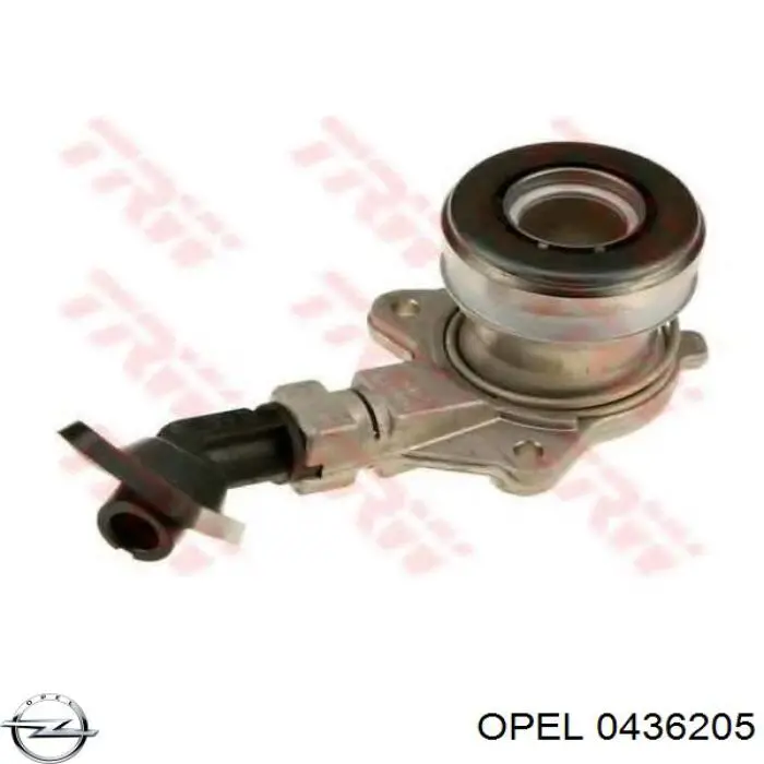0436205 Opel амортизатор задний