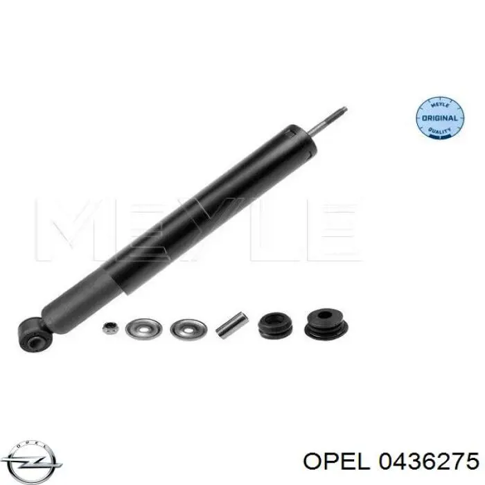 0436275 Opel амортизатор задний