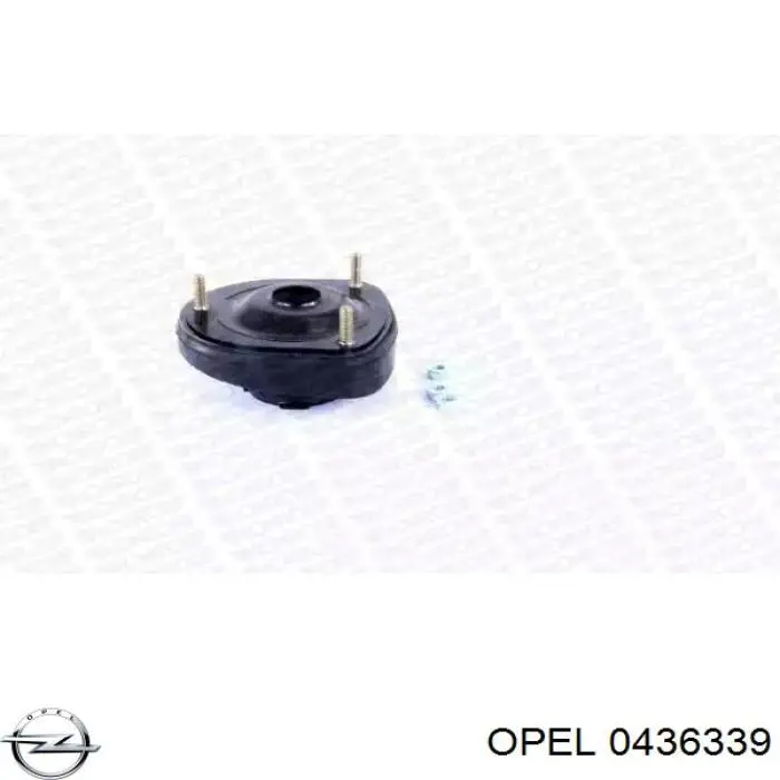 436339 General Motors Амортизаторы задние