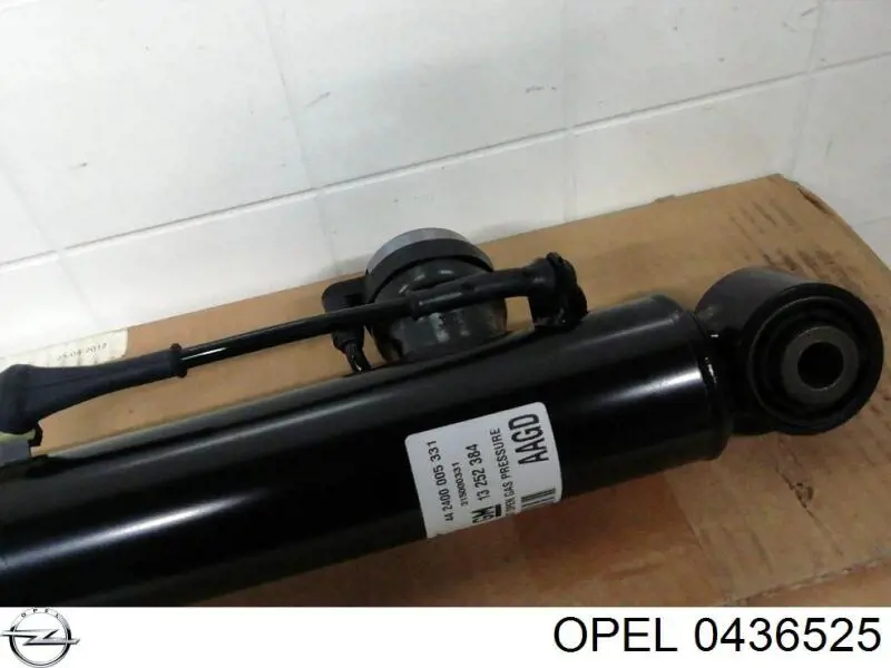 0436525 Opel амортизатор задний
