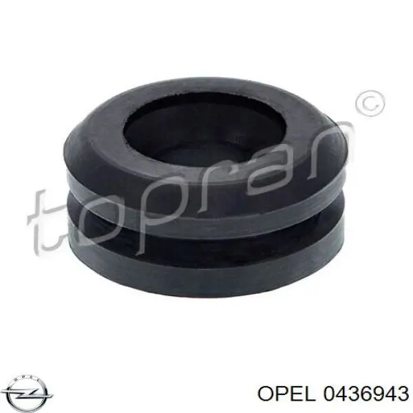 0436943 Opel втулка штока амортизатора заднего