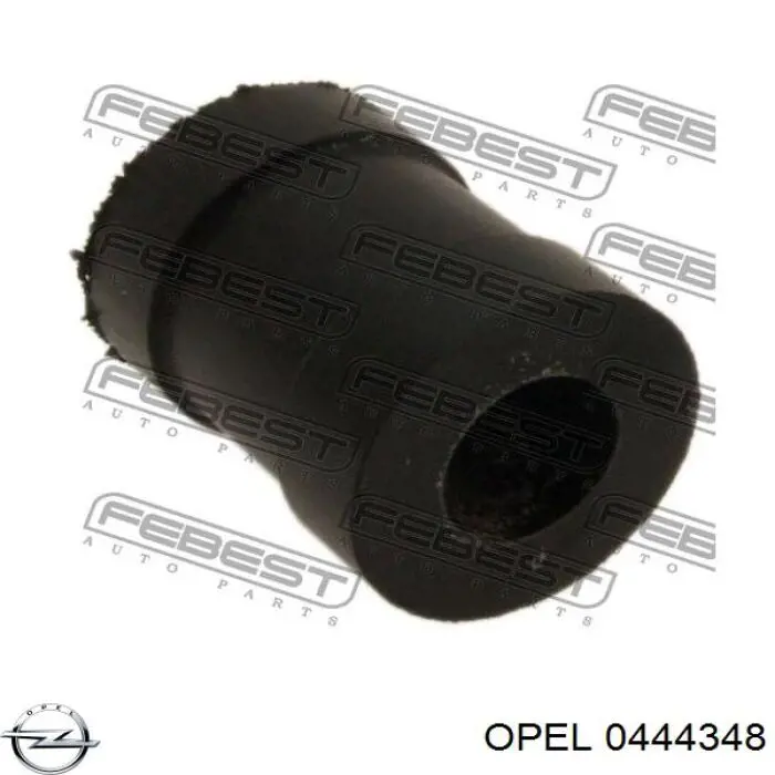 0444348 Opel втулка стабилизатора заднего