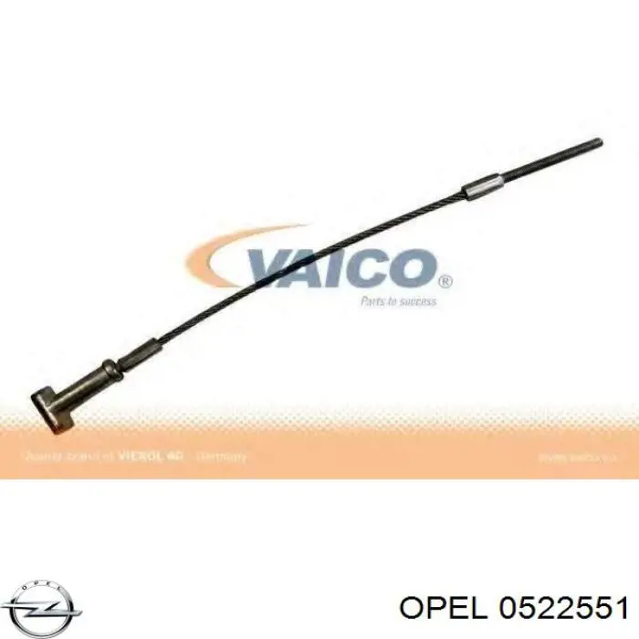 Купить 0522551 Opel Передний трос ручника