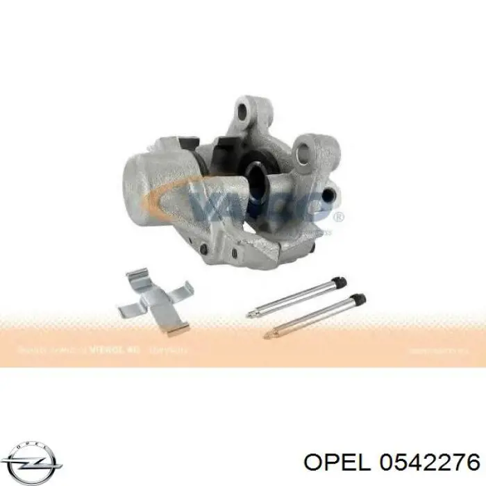 0542276 Opel суппорт тормозной задний правый