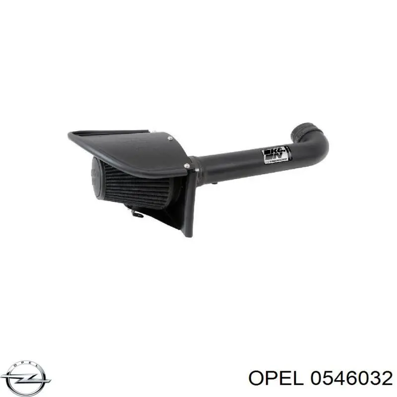 0546032 Opel скоба тормозного суппорта заднего
