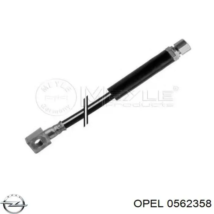 Купить 0562358 Opel Шланг тормозной передний