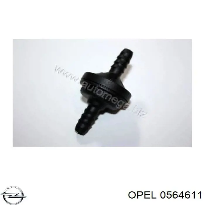 0564611 Opel válvula de impulsionador de vácuo dos freios