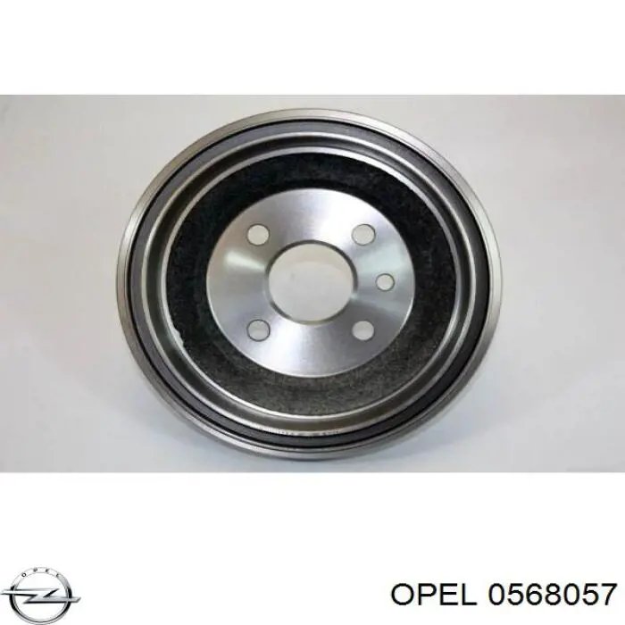 Задний барабан Opel 0568057