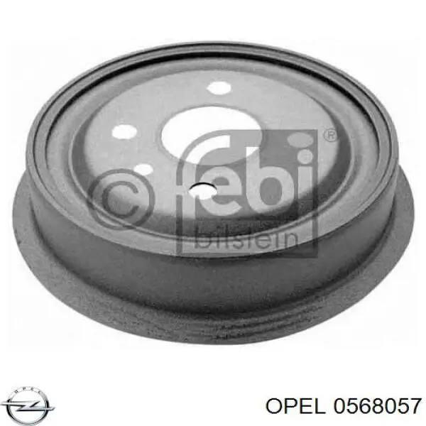 0568057 Opel барабан тормозной задний