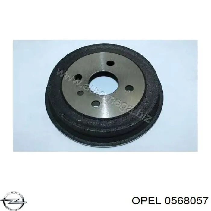 Барабан тормозной задний Opel 0568057 цена, от 19.32 USD