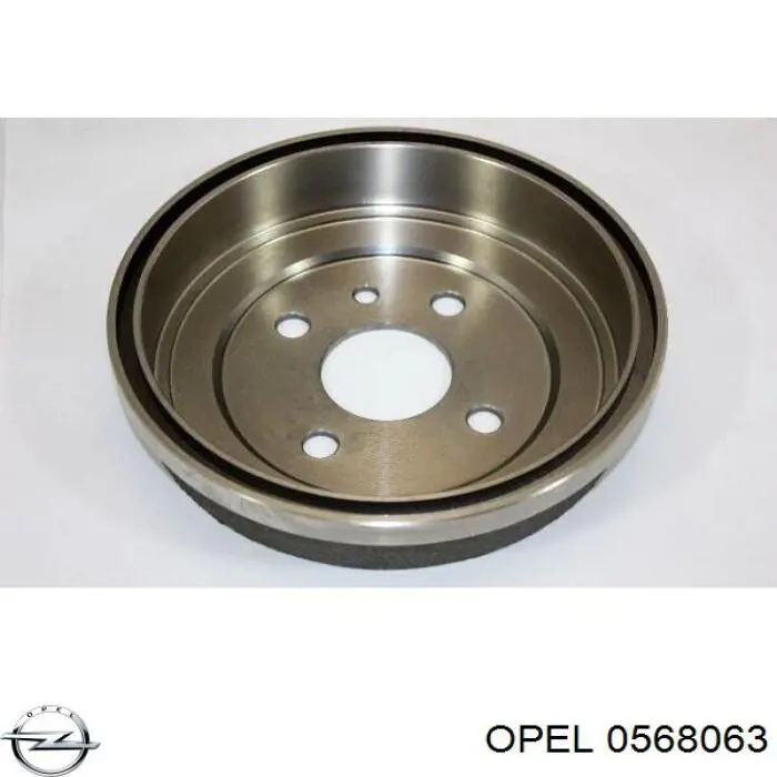 Барабан тормозной задний Opel 0568063 цена, от 30.04 USD