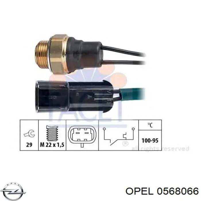 Барабан тормозной задний Opel 0568066 цена, от 33.93 USD