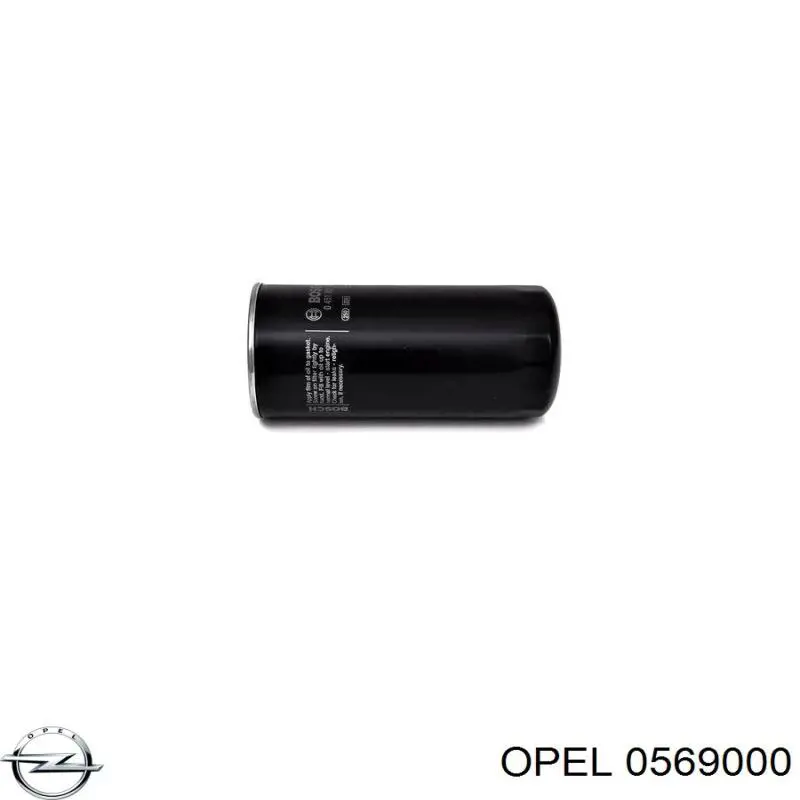Купить 0569000 Opel Ротор тормозной