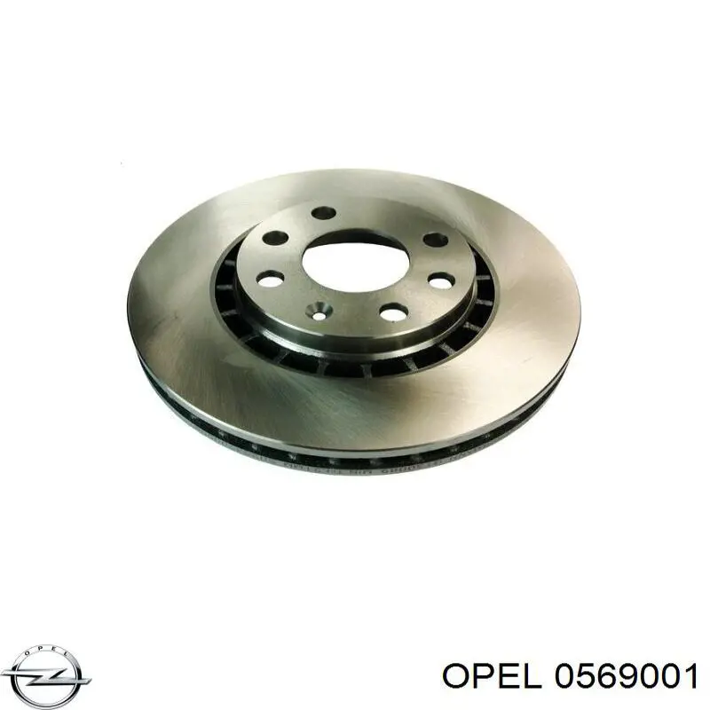 Тормоз дисковый передний Opel 0569001 цена, от 25.44 USD