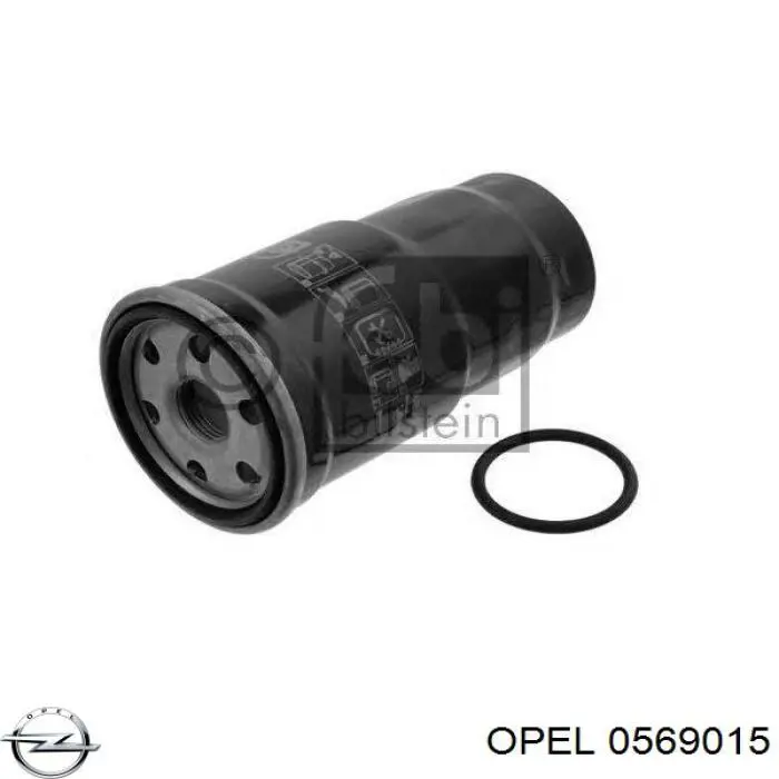 Тормоз дисковый передний Opel 0569015 цена, от 47.35 USD