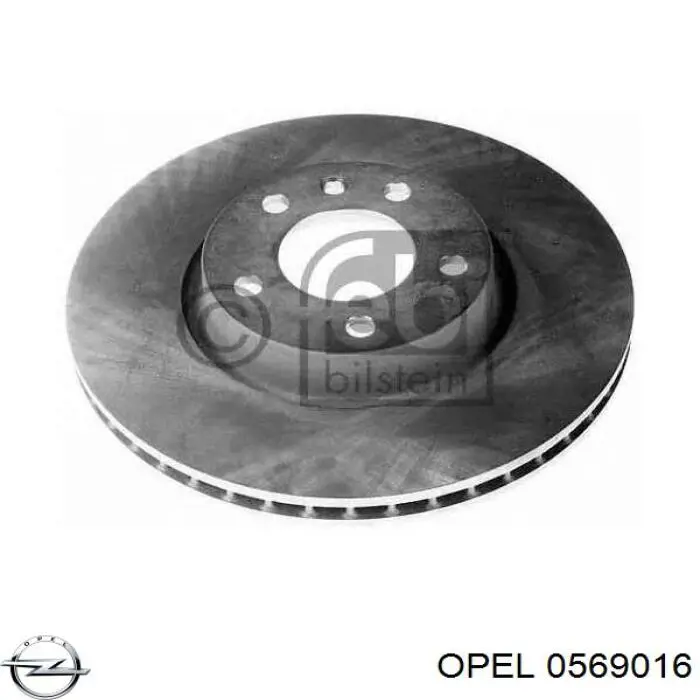 Купить 0569016 Opel Ротор тормозной