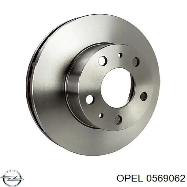 Задний тормозной диск Opel 0569062 цена, от 58.00 USD