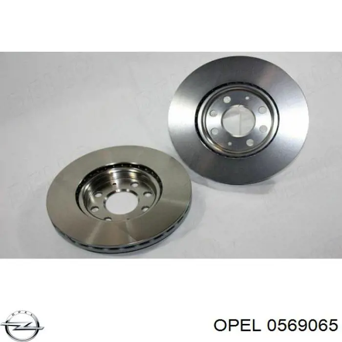 Тормоз дисковый передний Opel 0569065 цена, от 99.38 USD