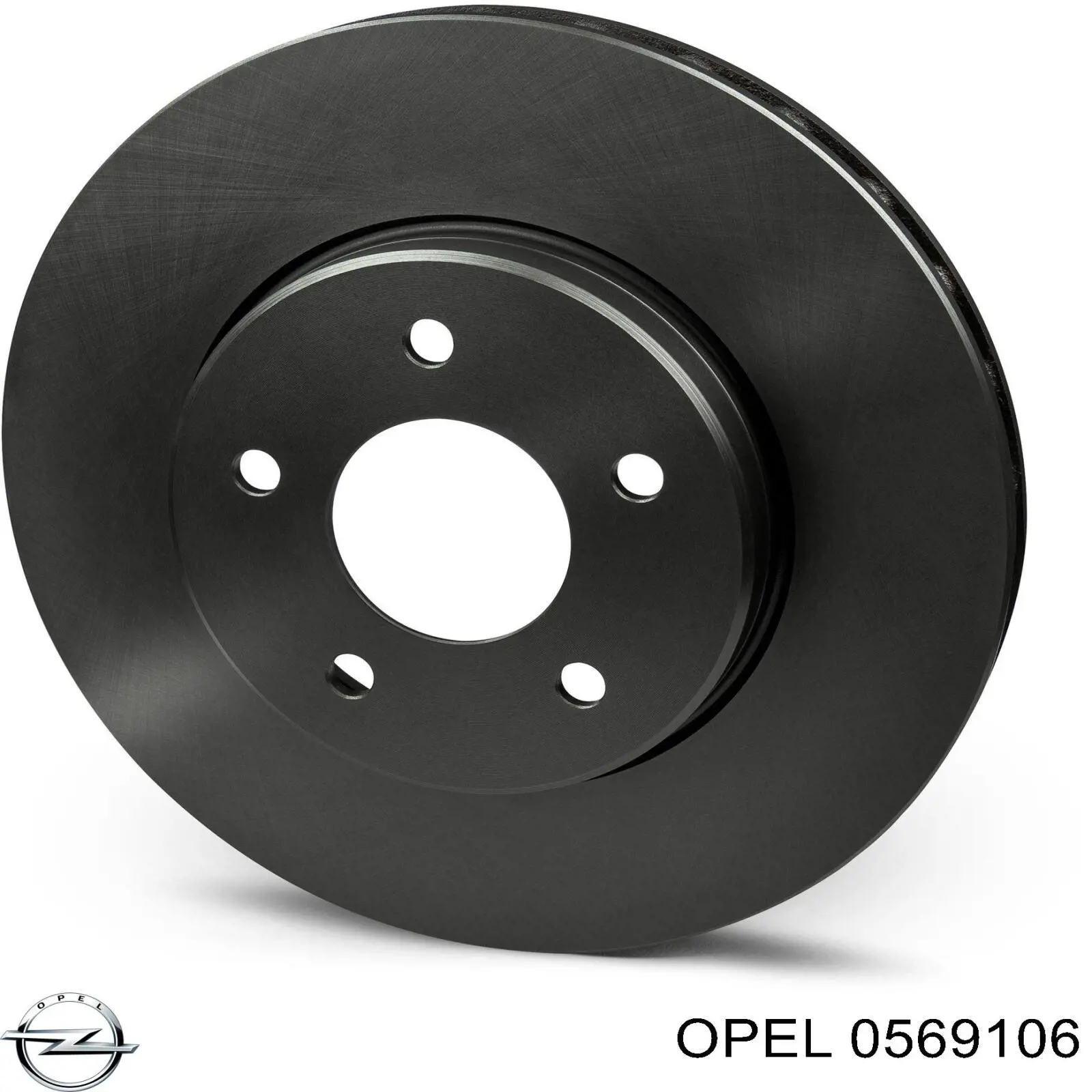 Задний тормозной диск Opel 0569106 цена, от 33.37 USD