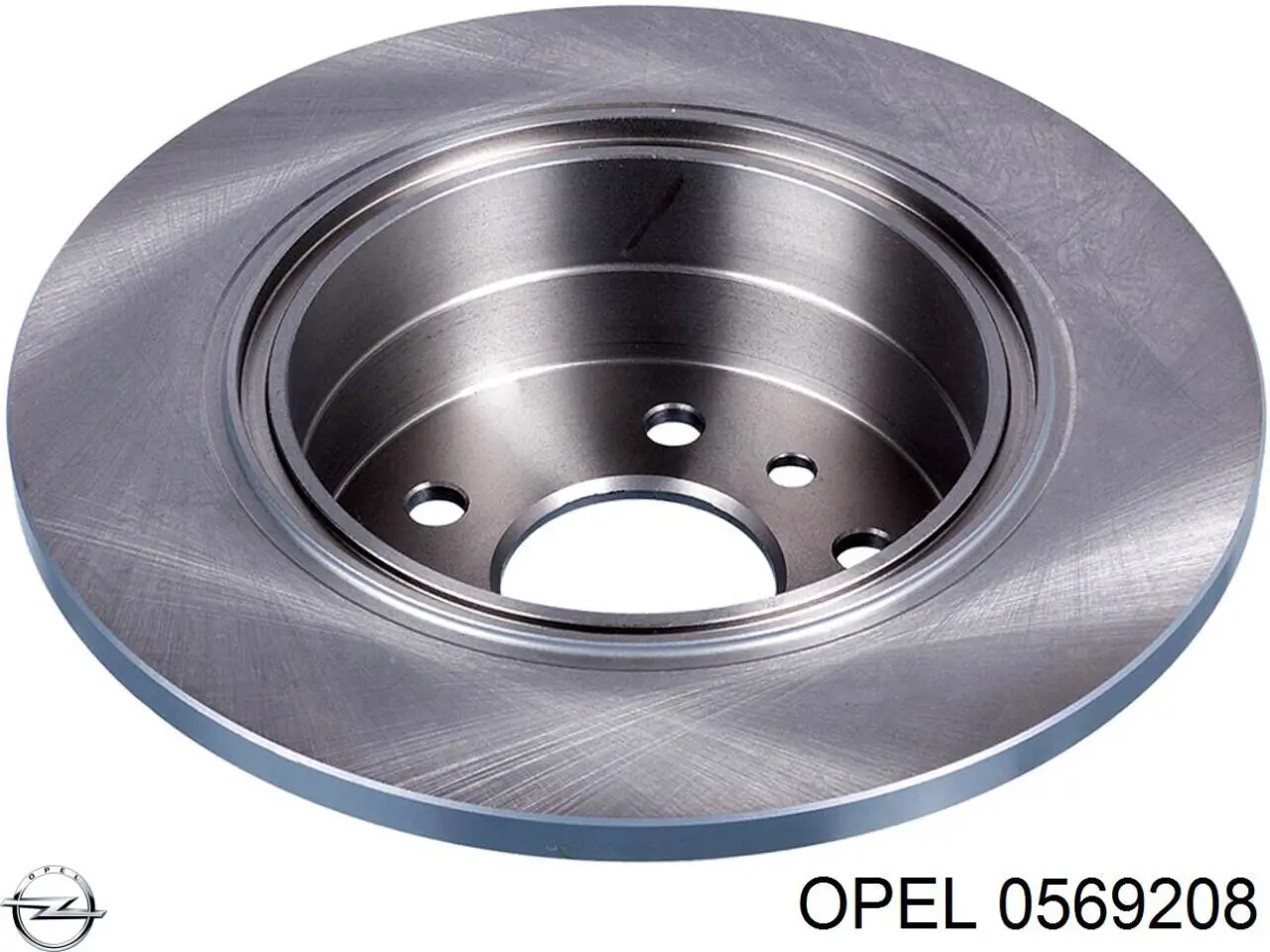 Задний тормозной диск Opel 0569208 цена, от 35.78 USD