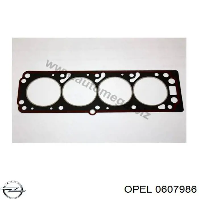 Прокладка ГБЦ 0607986 Opel