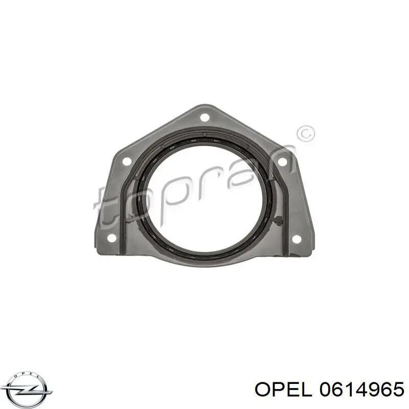 0614965 Opel сальник коленвала двигателя задний