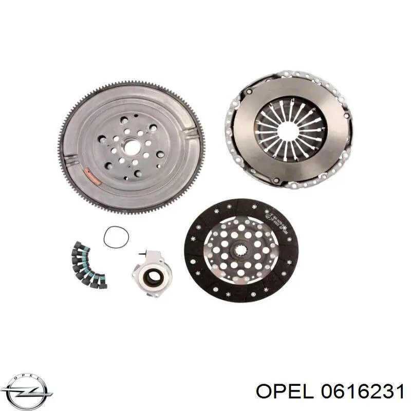 Купить 0616231 Opel Маховик с зубчатым ободом