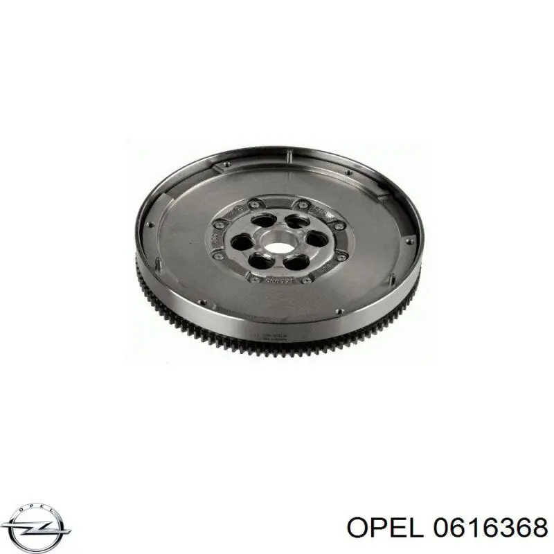 0616368 Opel маховик