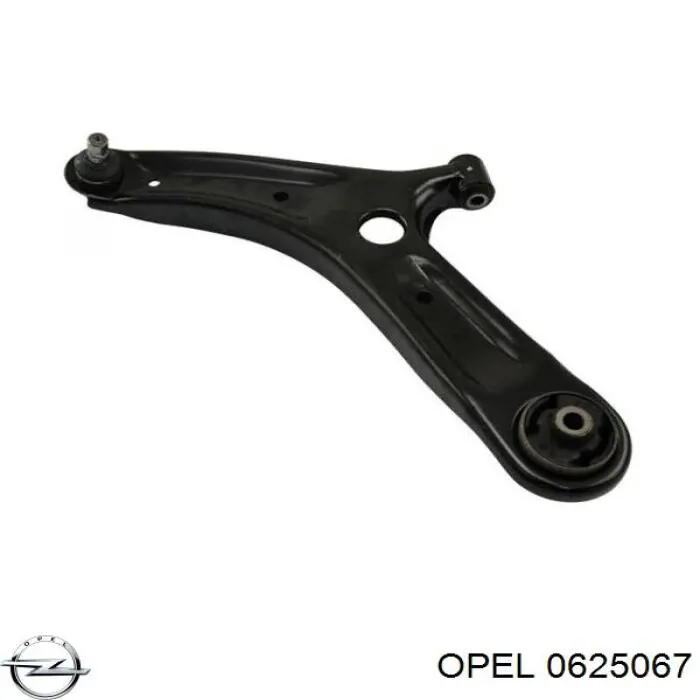 0625067 Opel поршень в комплекте на 1 цилиндр, std