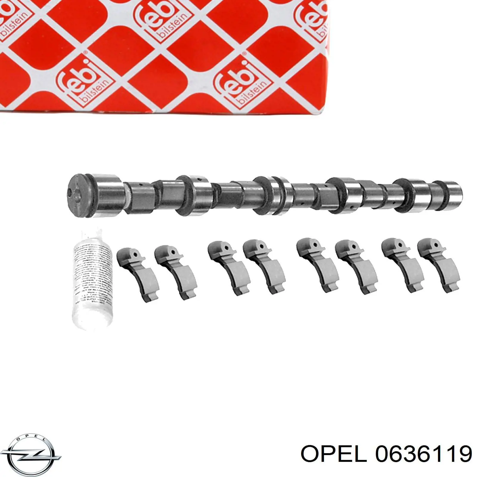 Распределительный вал двигателя Opel 0636119 цена, от 110.36 USD