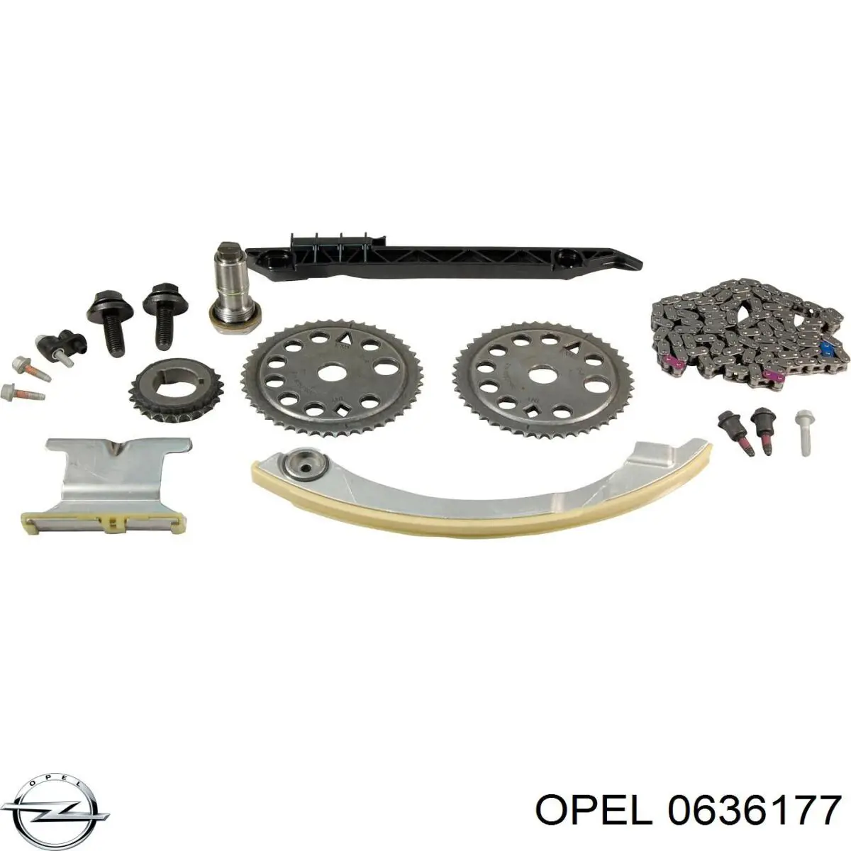 Купить 0636177 Opel Набор цепи грм