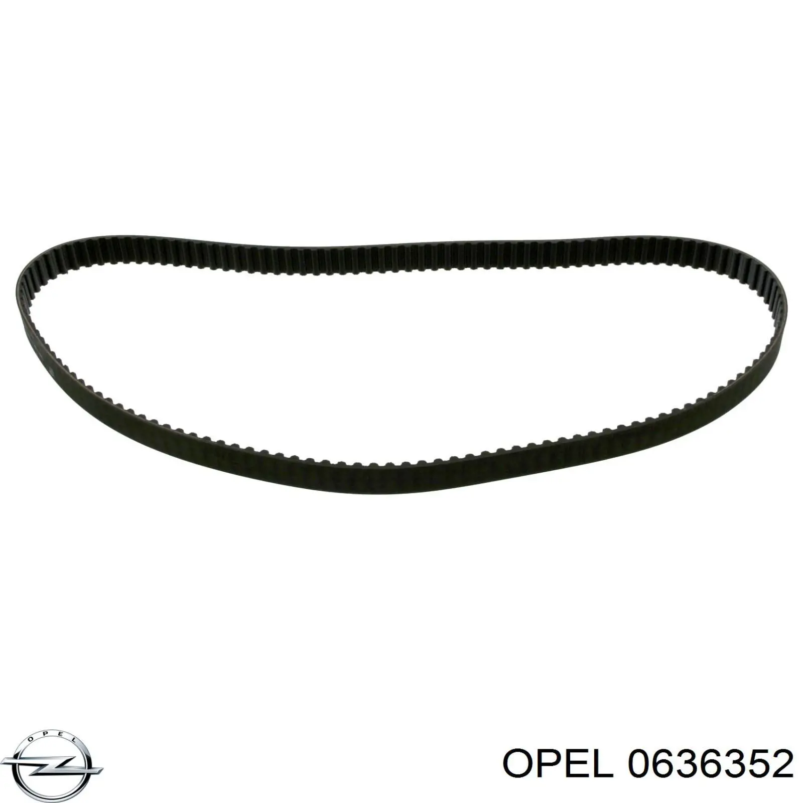 0636352 Opel ремень грм