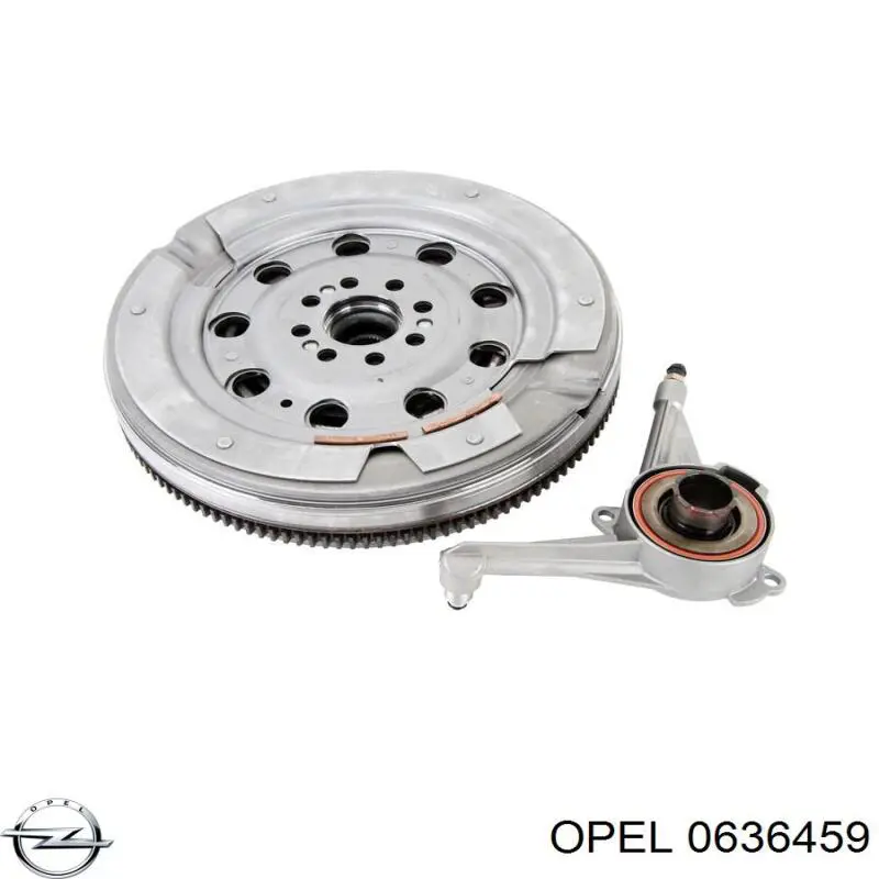 0636459 Opel cano derivado de ventilação de cárter (de separador de óleo)