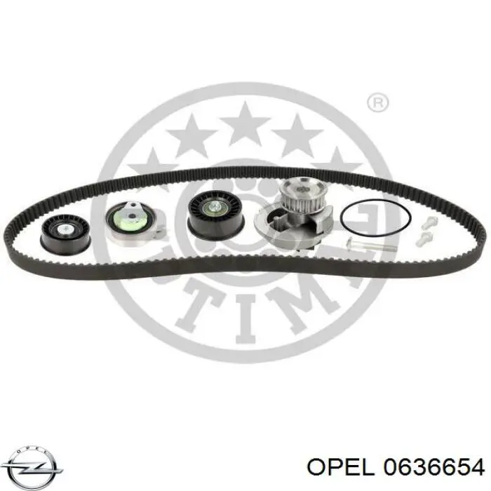 Купить 0636654 Opel Натяжитель ремня ГРМ