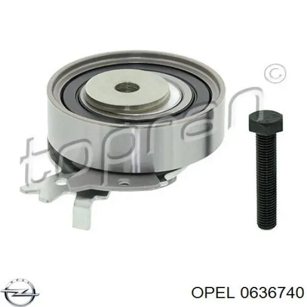 Ролик натяжителя ремня газораспределения Opel 0636740 цена, от 14.11 USD