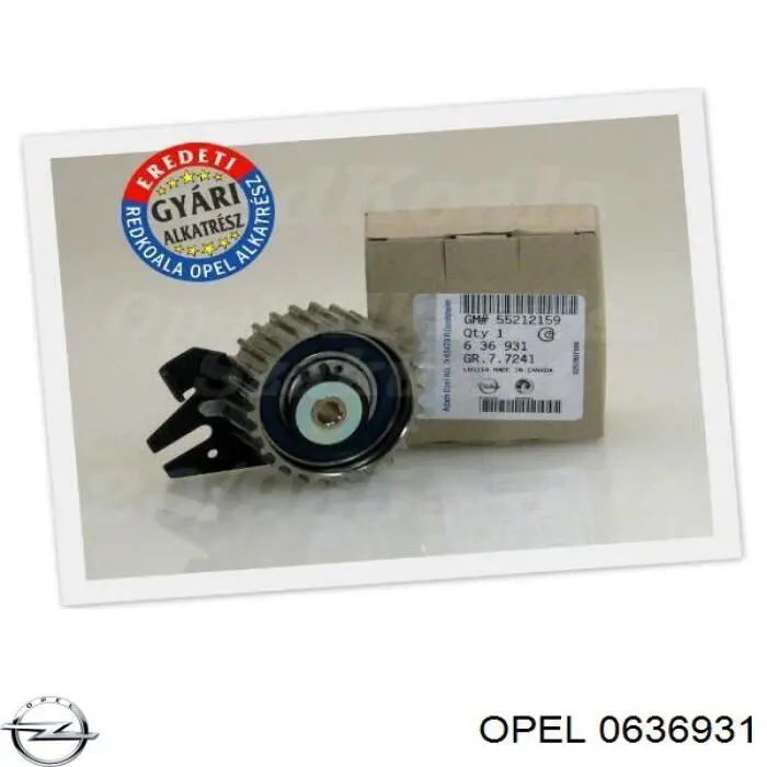 Купить 0636931 Opel Ролик натяжителя газораспределительного ремня
