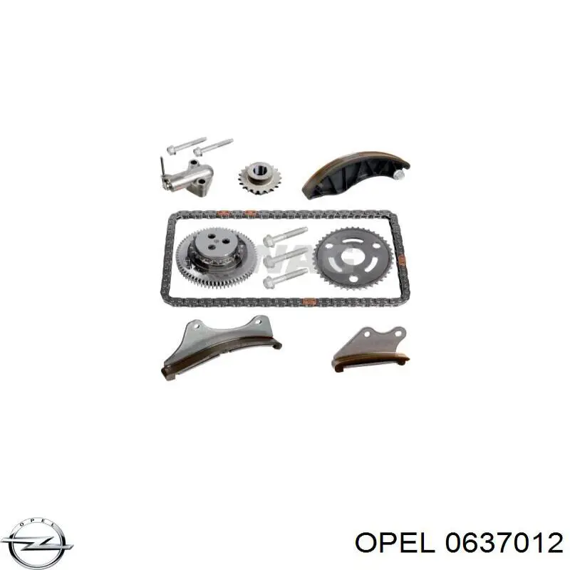 Звезда коленвала вала Opel 0637012 цена, от 357.49 USD