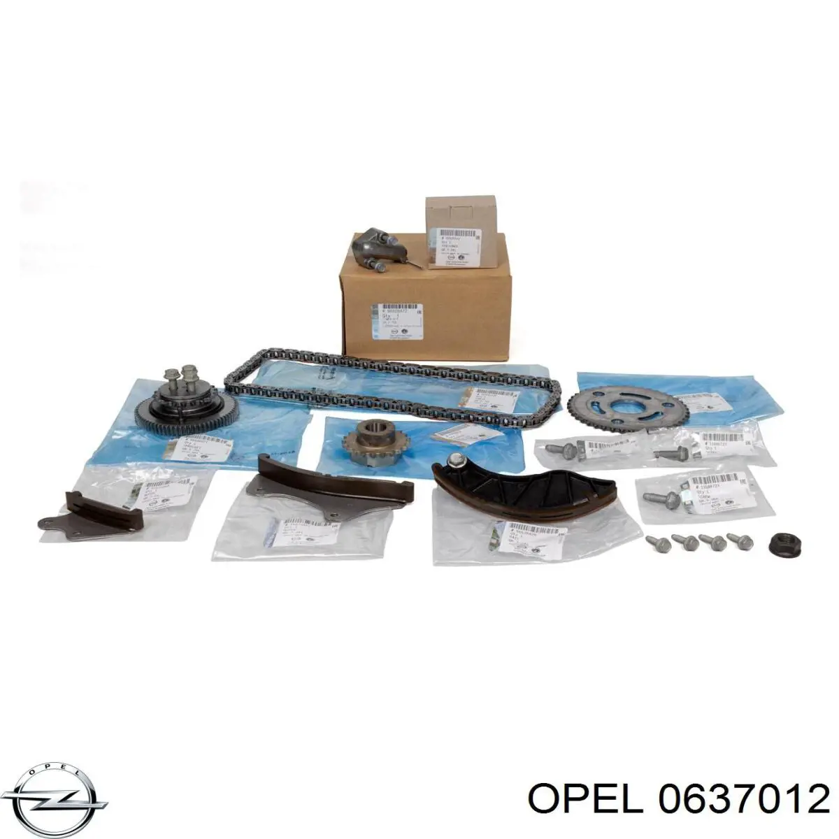 Звездочка привода коленвала 0637012 Opel