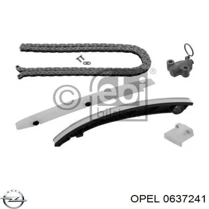 Цепь привода распредвала Opel 0637241 цена, от 22.71 USD