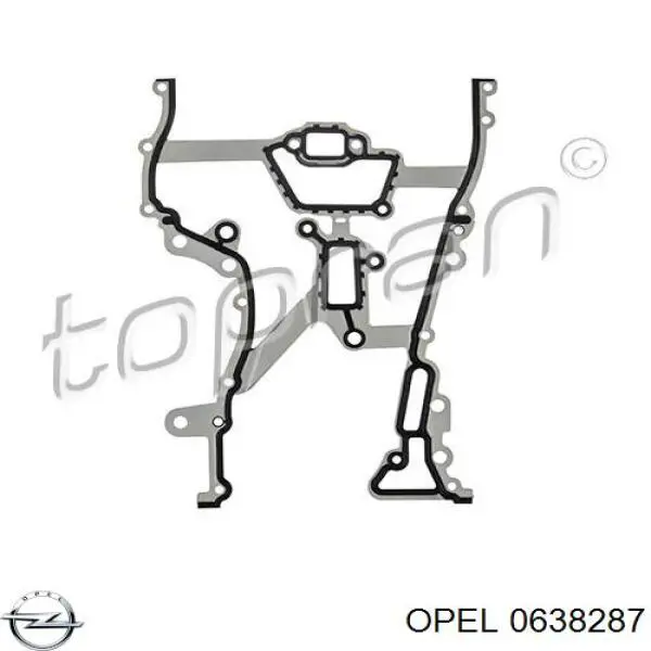 Прокладка передней крышки двигателя Opel 0638287 цена, от 19.41 USD